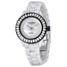 Akribos XXIV Ceramic Ladies Watch AK518BKW