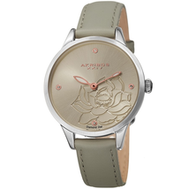 Akribos XXIV Diamond Grey Dial Ladies Watch AK1047GY