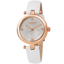 Akribos XXIV Diamond White Dial Ladies Watch AK1044WTR
