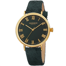 Akribos XXIV Green Dial Ladies Watch AK1081GN