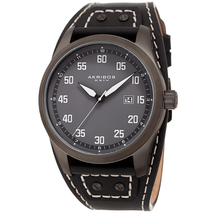 Akribos XXIV Grey Dial Men's Watch AK1024BK