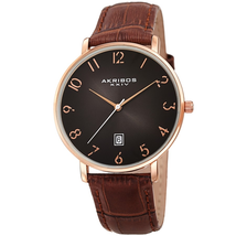 Akribos XXIV Grey Dial Men's Watch AK1077RG