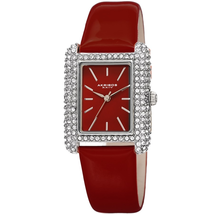 Akribos XXIV Red Dial Ladies Watch AK1068RD