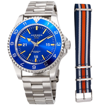 Akribos XXIV Blue Dial Men's Watch AK1002SSBU