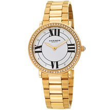 Akribos XXIV White Dial Ladies Watch AK1036YG