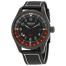 Alpina Startimer Pilot GMT Black Dial Men's Watch AL-247BR4FBS6