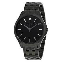 Armani Exchange Black DIal Black PVD Stainless Steel Men's Watch AX2159