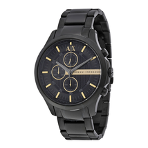 Armani Exchange Chronograph Black Dial Men's Watch AX2164