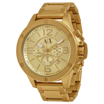 Armani Exchange Chronograph Champagne Dial Men's Watch AX1504