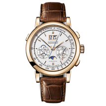 A. Lange & Sohne Datograph Perpetual Chronograph Silver Dial Men's Watch 410.032E
