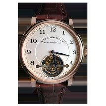 A. Lange & Sohne A. Lange and Sohne 1815 Tourbillon Silver Dial 18K Rose Gold Men's Watch 730.032
