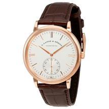 A. Lange & Sohne A. Lange and Sohne Saxonia Automatic Silver Dial Men's Watch 380.033