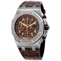 Audemars Piguet Royal Oak Offshore Brown Dial Men's Chronograph Watch 26470ST.OO.A820CR.01