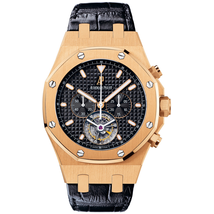 Audemars Piguet Royal Oak Tourbillon Chronograph 18 kt Rose Gold Men's Watch 25977OR.OO.D002CR.01
