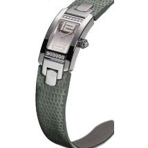 Audemars Piguet Promesse Diamond White Gold Grey Leather Ladies Watch 67461BC.Z.A002LZ.02