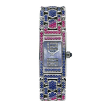 Audemars Piguet Promesse Multi-Colored Sapphire and White Gold Ladies Watch 67465BC.YY.1189BC.02