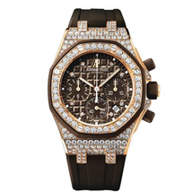 Audemars Piguet Royal Oak Diamond Chronograph 18 kt Rose Gold Ladies Watch 26092OK.ZZ.D080CA.01