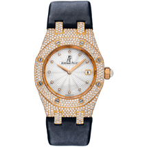 Audemars Piguet Royal Oak Diamond Mother of Pearl Dial Rose Gold Ladies Watch 67605OR.ZZ.D009SU.01