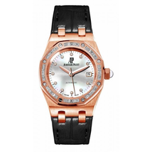 Audemars Piguet Royal Oak Mother of Pearl Diamond Ladies Watch 77331OR.ZZ.D002CR.01