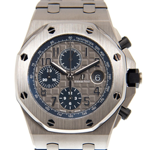 Audemars Piguet Royal Oak Offshore Chronograph Automatic Grey Dial Men's Watch 26474TI.OO.1000TI.01