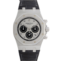 Audemars Piguet Royal Oak Silver Dial Chronograph Men's Watch 26035PTOOD002CR01 26035PT.OO.D002CR.01