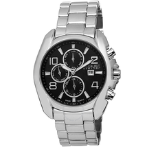 August Steiner Black Men's Watch AS8109SS