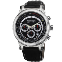 August Steiner Black Men's Watch AS8085BK