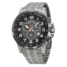 August Steiner Black Men's Watch AS8118SSB