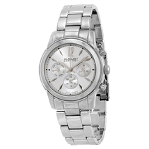 August Steiner Silver-Tone Ladies  Watch AS8087SS