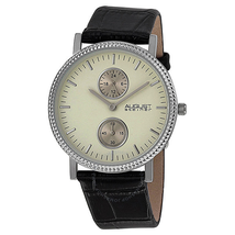 August Steiner Silver-tone Men's Watch AS8048SS