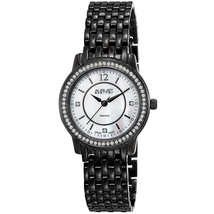 August Steiner Black Base Metal Ladies Watch AS8027BK