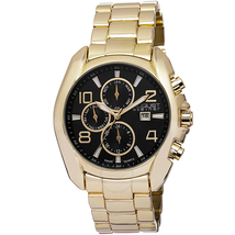 August Steiner Black Men's Watch AS8109YG