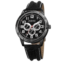 August Steiner Black Men's Watch AS8116BK