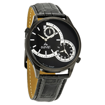 August Steiner Black Steel Men's Watch AS8010BK