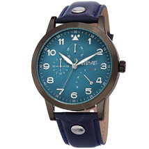August Steiner Retrograde Blue Dial Men's Watch AS8244GN