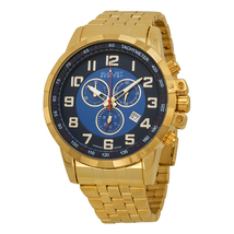 August Steiner Blue Men's Watch AS8118YG