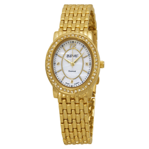 August Steiner Gold-tone Metal Diamond Ladies Watch AS8043YG