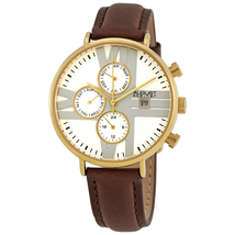 August Steiner Multifunction Silver Dial Ladies Watch AS8220BRYG