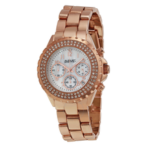 August Steiner Rose Gold-tone Ladies Watch AS8031RG