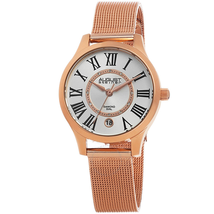 August Steiner Silver Ladies  Watch AS8094RG AS8094RG