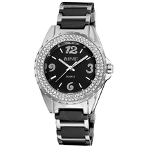 August Steiner Silver-tone Ladies Watch AS8036BK