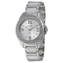 August Steiner Silver-tone Ladies Watch AS8036WT