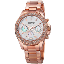 August Steiner White Ladies Watch AS8100RG
