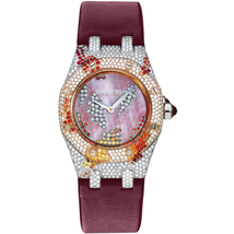Audemars Piguet Royal Oak Diamond Pink Mother of Pearl Dial White Gold Ladies Watch 67609CR.ZY.D071SU.01