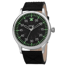 August Steiner Black Dial Men's Watch AS8125SSB