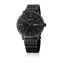 August Steiner Black Dial Men's Casual Watch AS8215BK
