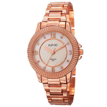 August Steiner Diamond Multi-Color Dial Ladies Watch AS8154RG