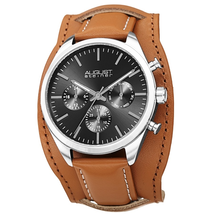 August Steiner Grey Dial Men's Watch AS8270GNBR