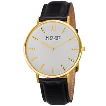 August Steiner Silver-tone Dial Men's Watch AS8166YG