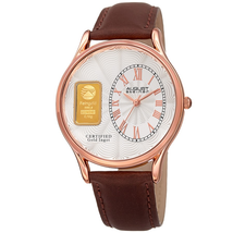 August Steiner Silver-tone Dial Men's Watch AS8224RG
